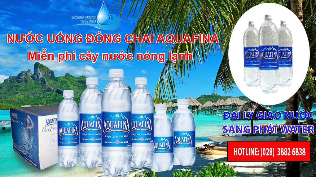 Giao nước uống Aquafina tại TpHCM